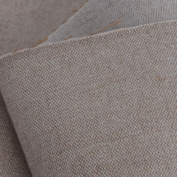 Hot selling linen 500gsm chambray style colorful cotton soft yarn dyed slub linen shirting fabric Thick cloth