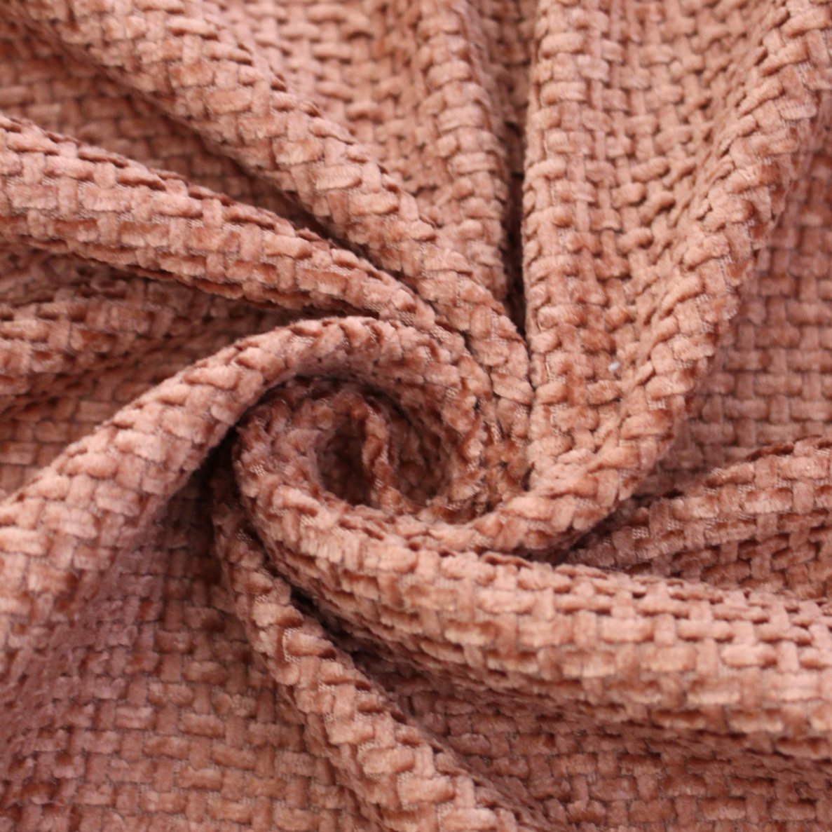 Custom Print Soft Imitation Linen Woven Polyester Upholstery Materials Fabric