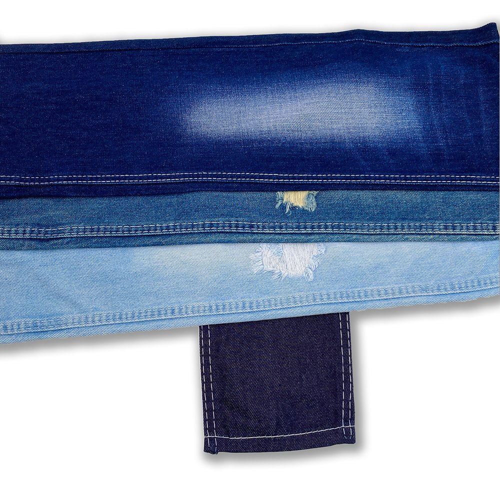 Heavy 13oz factory direct sale denim fabric wear-resistant and shrink-resistant cheap bamboo cotton jeans clothing fabric