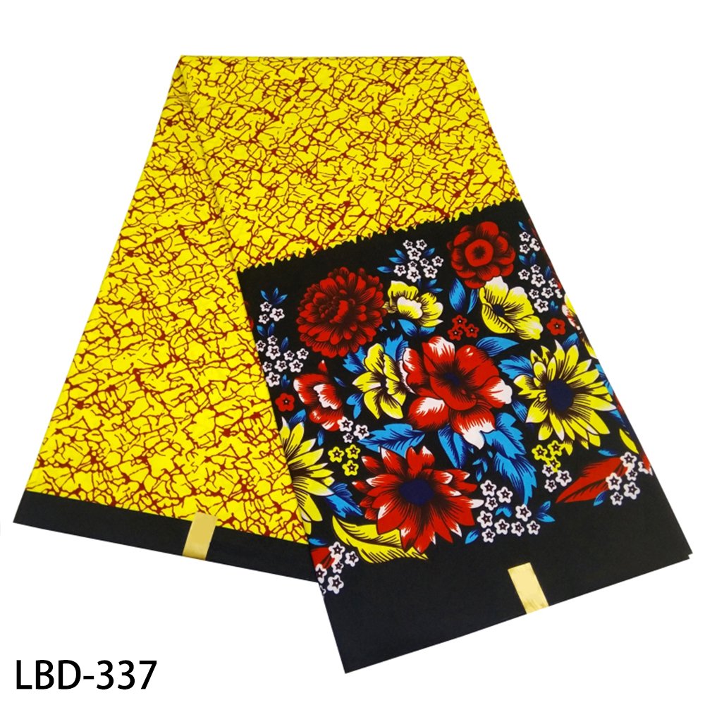 Factory Price Wholesale Beautiful Ankara Pattern Printed African 100% Polyester Wax Fabric