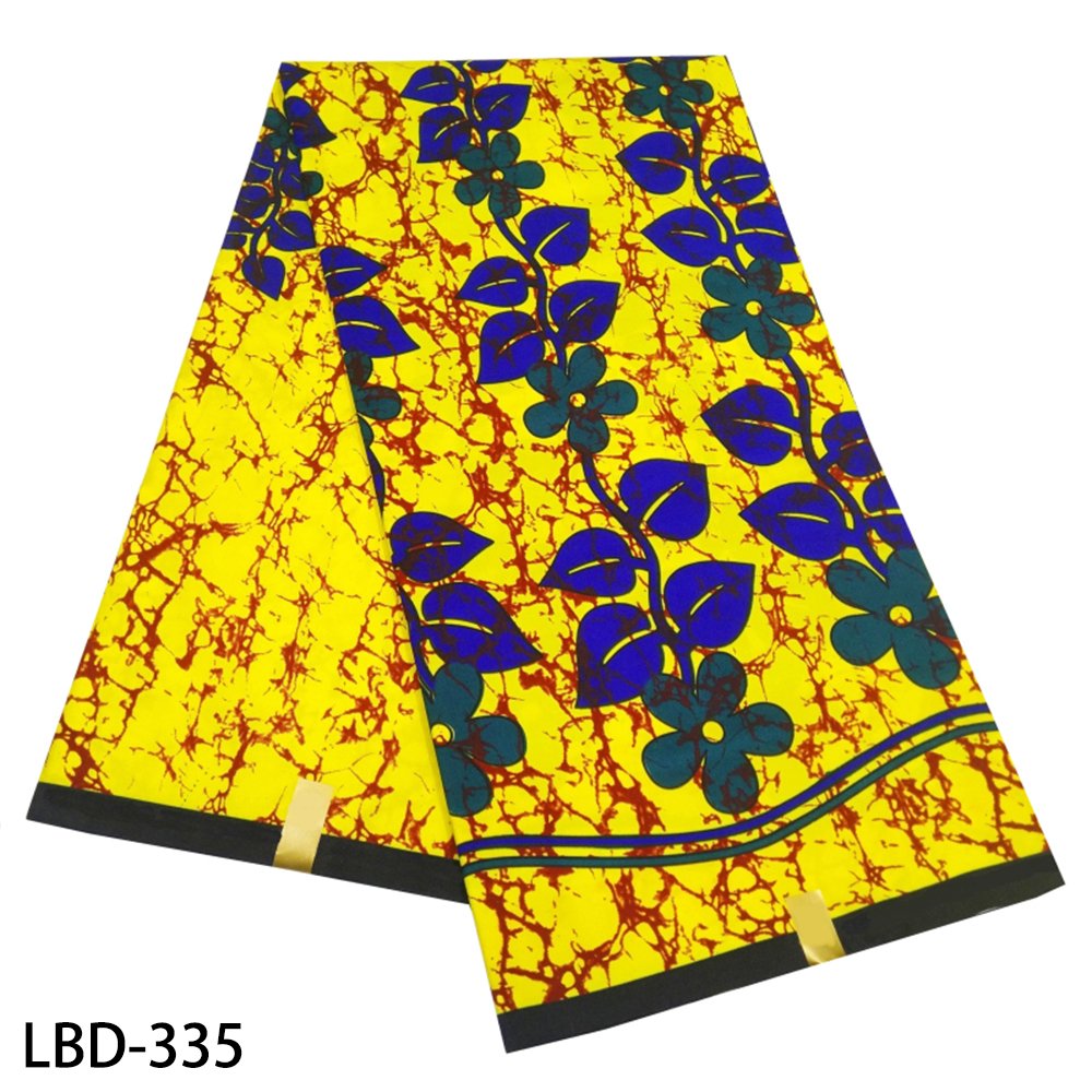 Factory Price Wholesale Beautiful Ankara Pattern Printed African 100% Polyester Wax Fabric