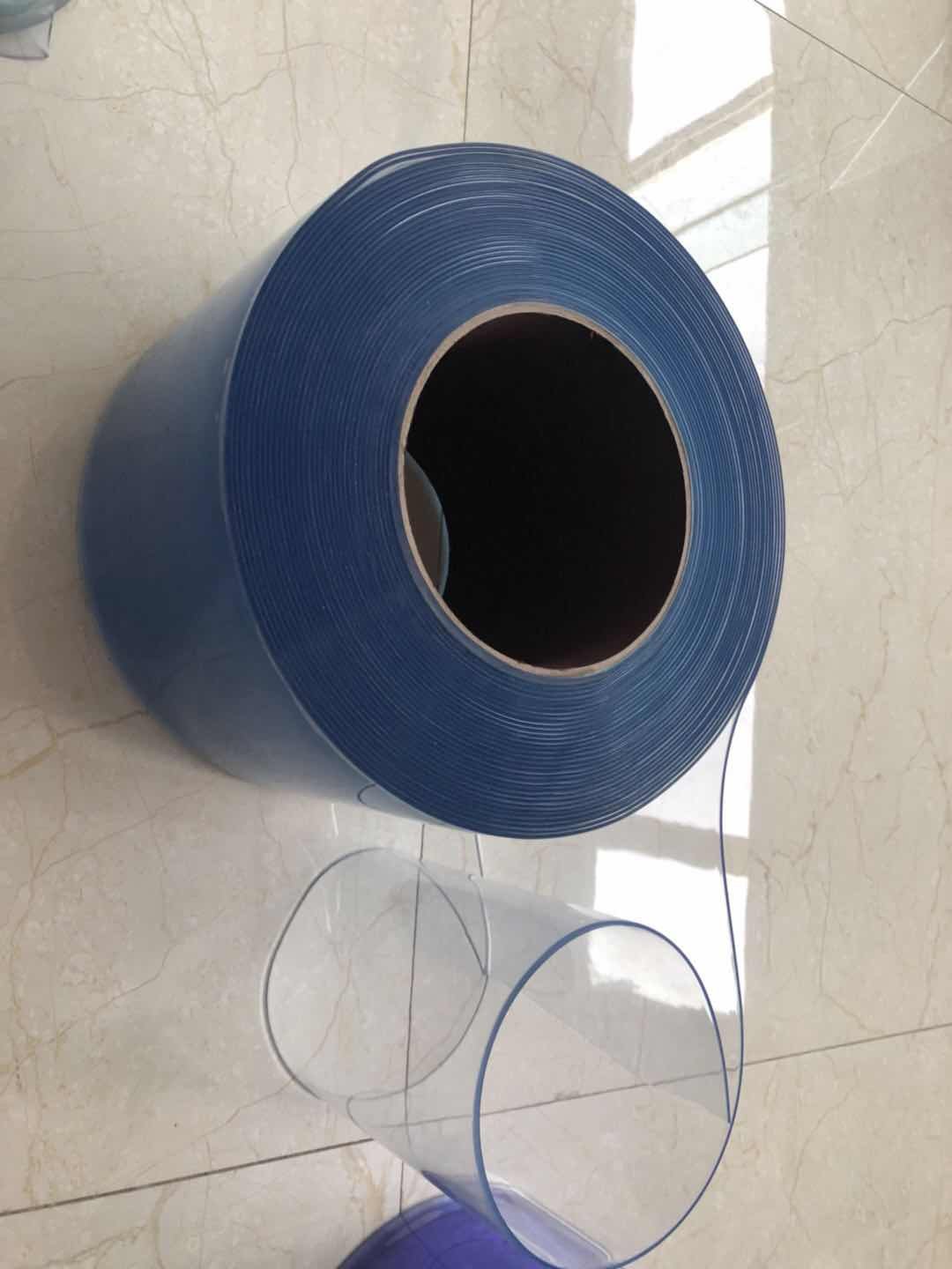 DERFLEX Pvc Plastic Clear Transparent Door Curtain Fabric Pvc Transparente Para Carpas Super Clear Pvc For Curtain