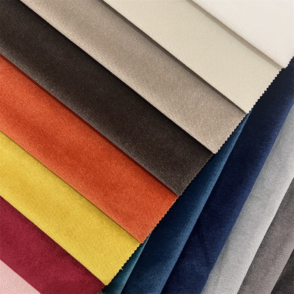 100% Polyester Jaguar Upholstery Fabric Breathable Plain Yarn Dyed Sofa Fabric Direct From Manufacturer For Sofas & Furniture