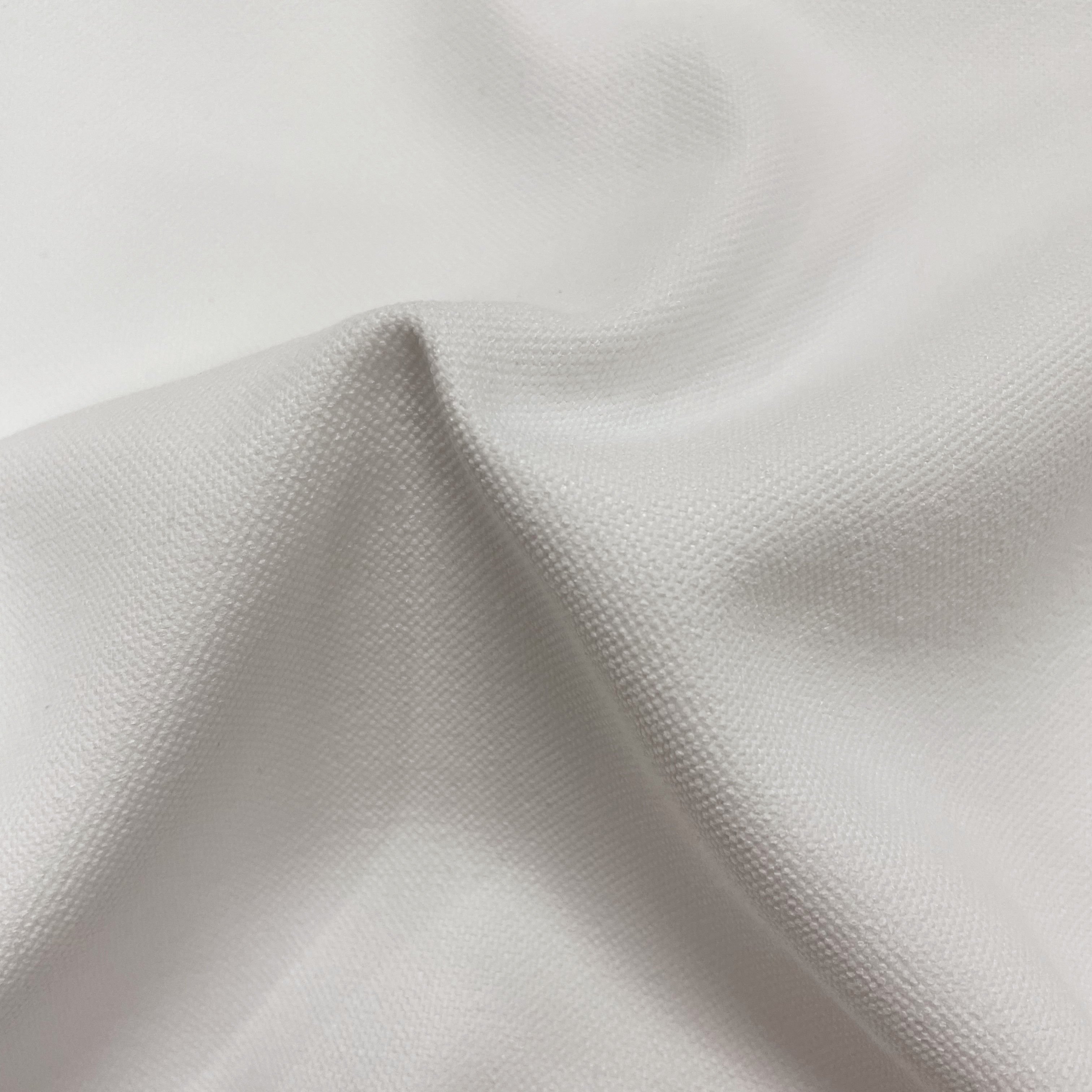 High Quality Upholstery Fabric White 300gsm Cotton Like 100% Polyester Fabric for Heat Transfer