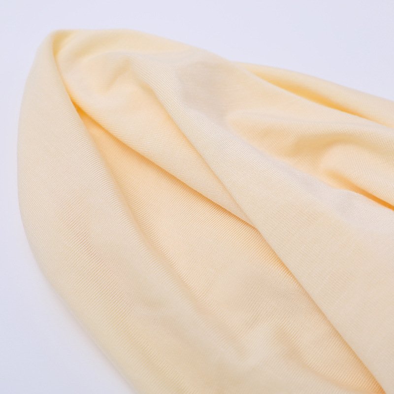 Elastic bamboo fiber fabric 95 bamboo 5 spandex single side sweat cloth home clothes cool feeling bamboo elastic plain