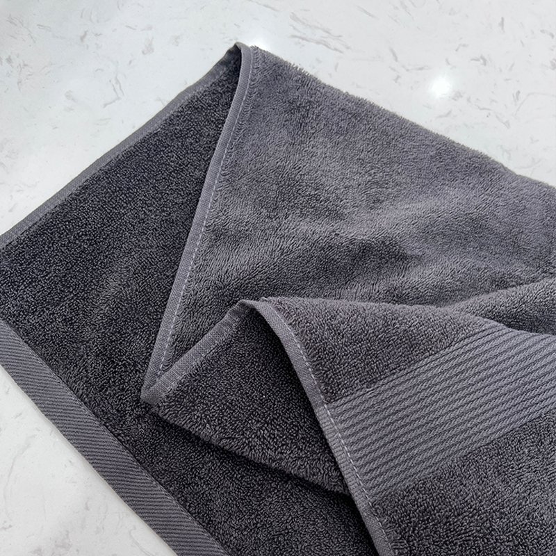 Luxury 100% cotton top quality hotel bath towel set customized cotton jacquard face towel hand towel