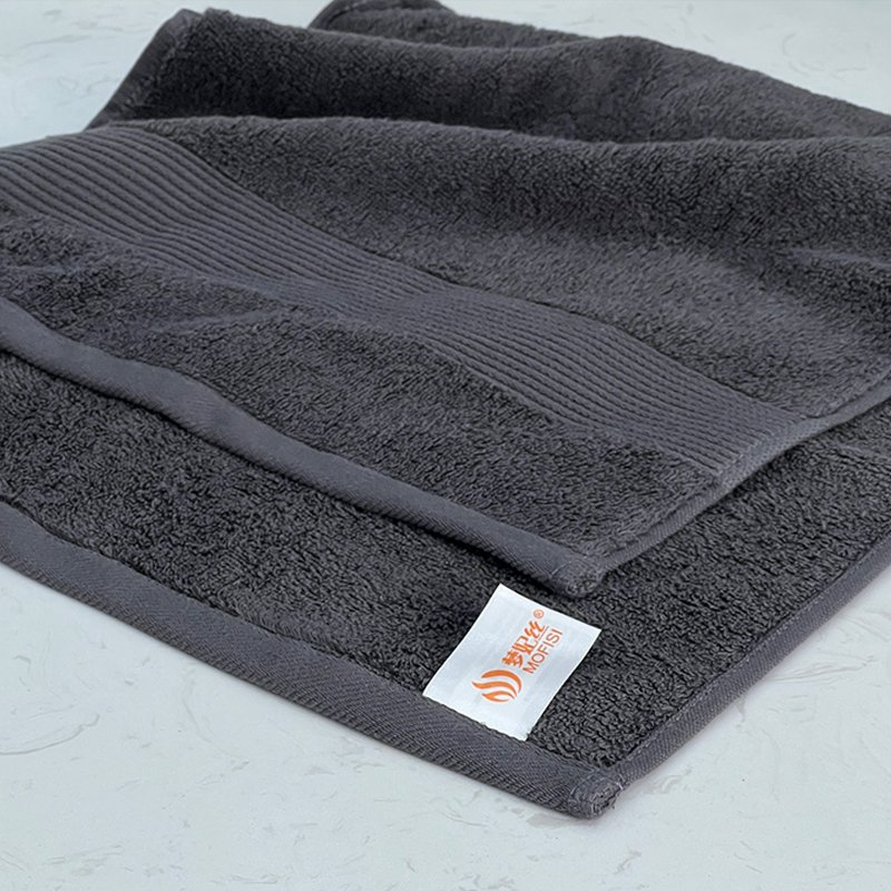 Luxury 100% cotton top quality hotel bath towel set customized cotton jacquard face towel hand towel