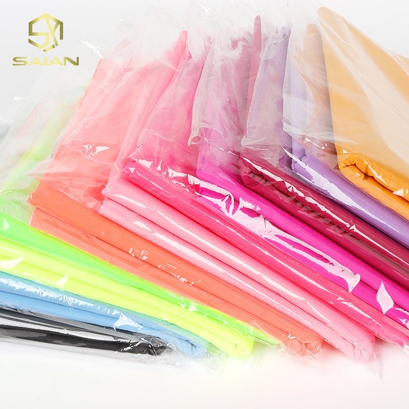 High Quality 82 Colors 100% Polyester Memory Composite Luxury Fabric Lining Fabric Canvas Fabric For Bag Making