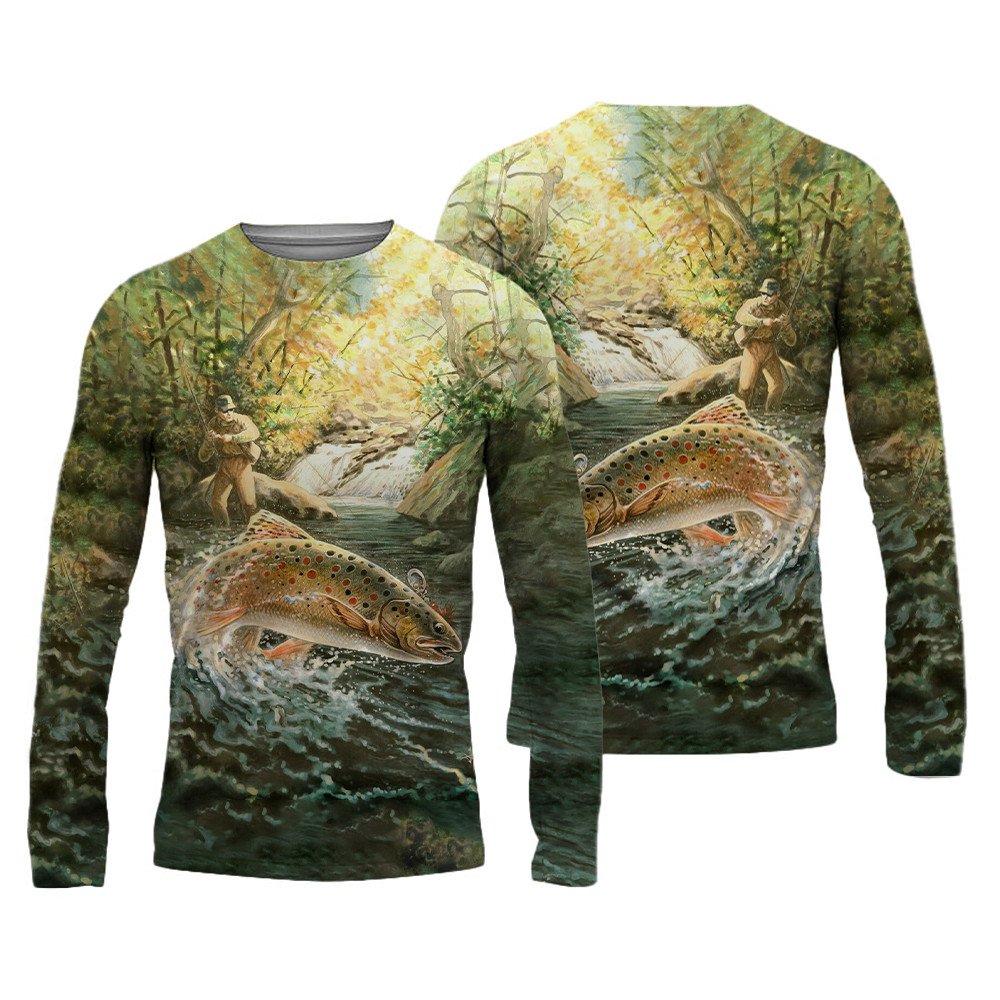 Wholesale Sublimation Fishing Wear UPF 50+Quick Dry Breathable Long Sleeve Fishing Shirts Custom Design Camo Mask Fishing Hoodie
