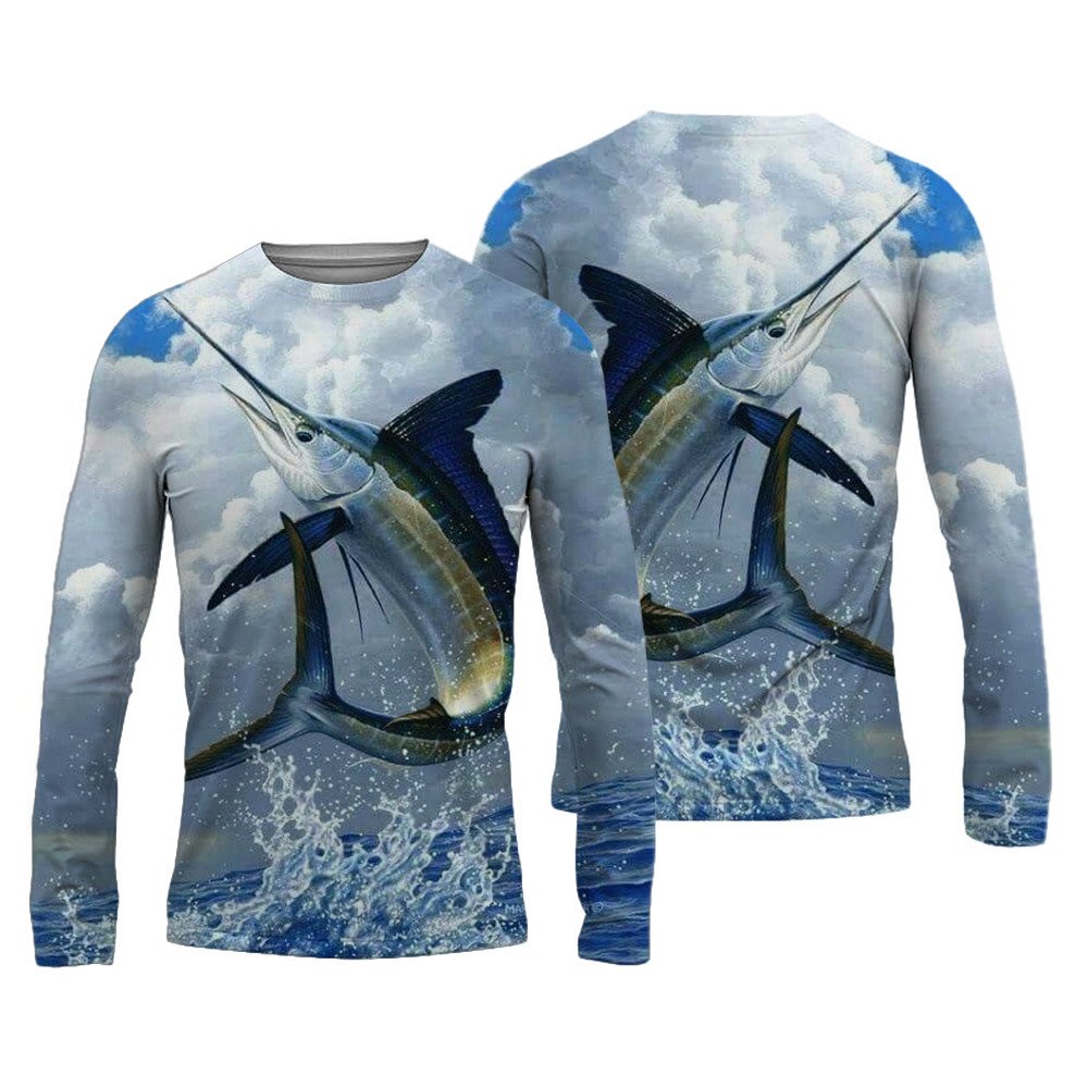 Wholesale Sublimation Fishing Wear UPF 50+Quick Dry Breathable Long Sleeve Fishing Shirts Custom Design Camo Mask Fishing Hoodie