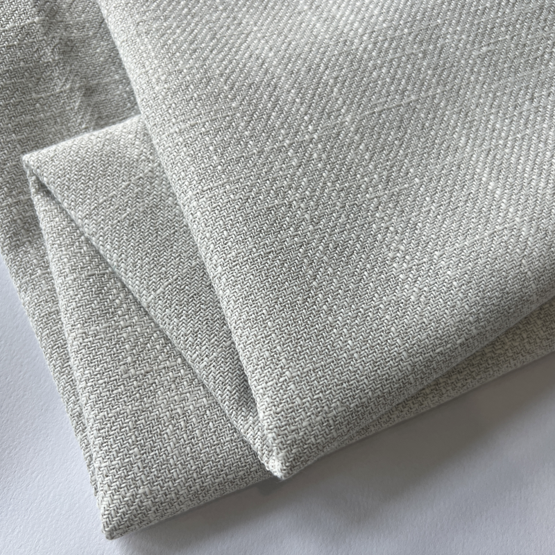 Furniture home textile 100% polyester fabrics upholstery linen look curtain fabric