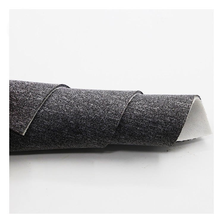 Customized material 100% polyester sports shoe making materials scuba knit fabrics