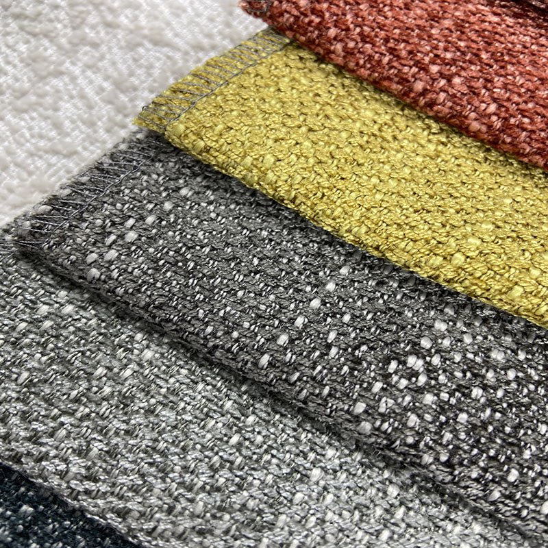wholesale 100%polyester linen sofa fabrics classic upholstery manufacturer