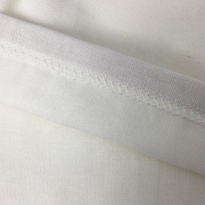 Reusable White Cotton Linen Pouch Soft Clothes Dust Pouch Drawstring Fabric Custom Logo Cotton Linen Screen Printing Craft Bags