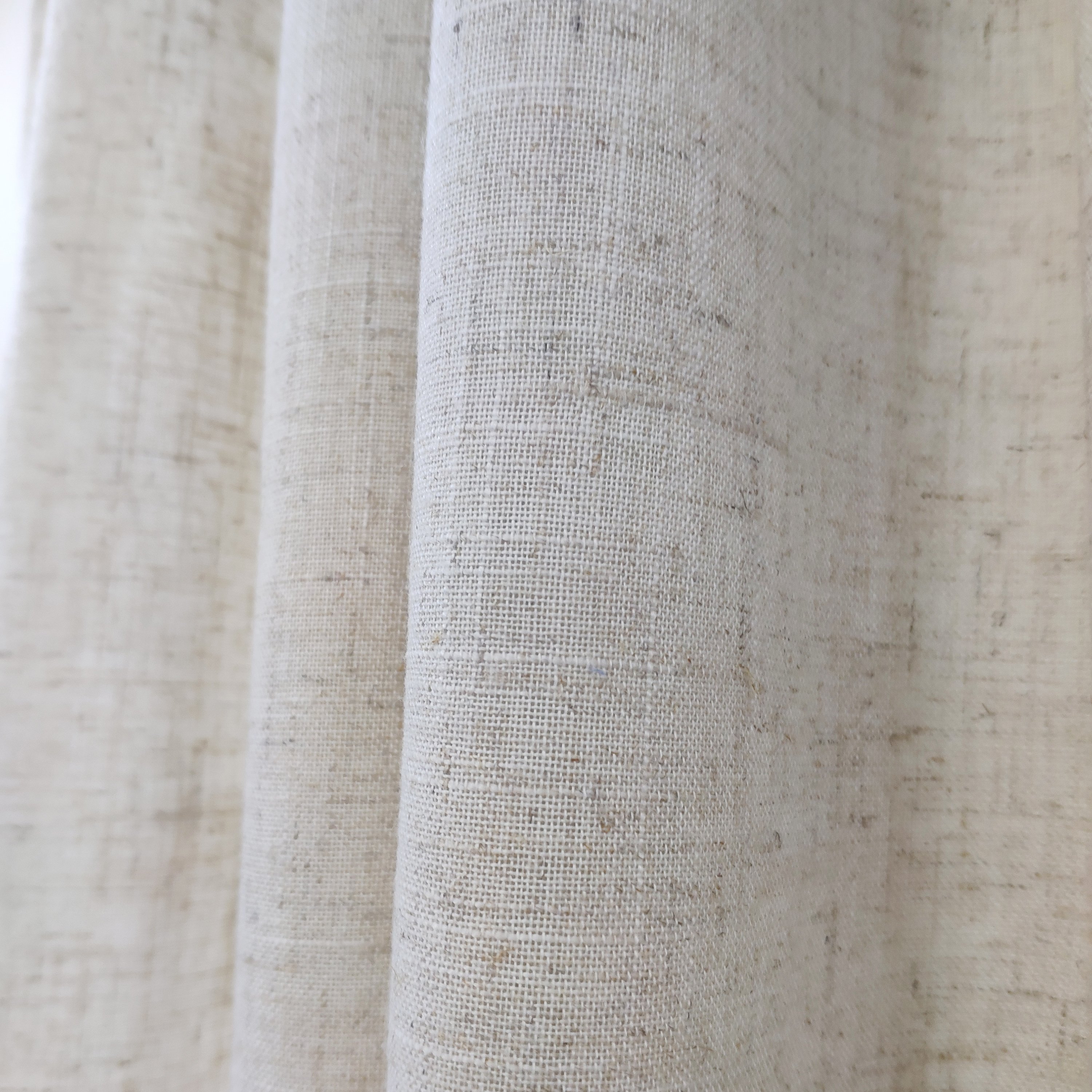 QDTEX Hot Sale linen curtains for the living room Grommets/Rod Pocket/Hidden Tab Faux Linen Curtains