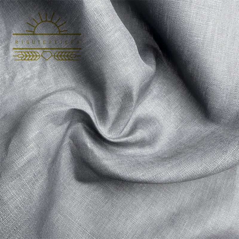 RIGU Textiles Factory Direct Sales Organic Cotton Linen Fabric For linen tank top womens