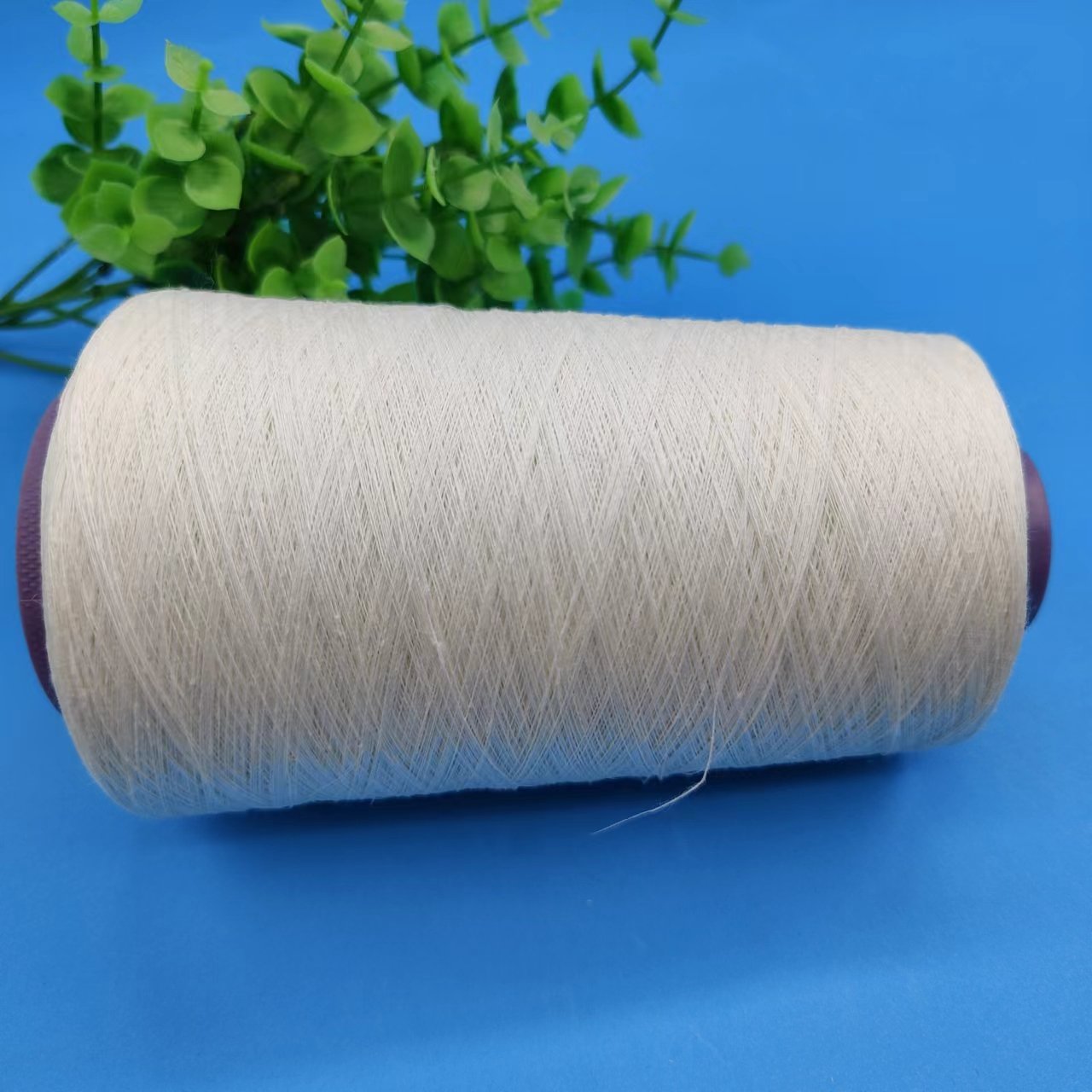 Eco-friendly Linen Knitting Yarn Bleached Linen Viscose Yarn Cotton Linen Yarn Dyed Fabric