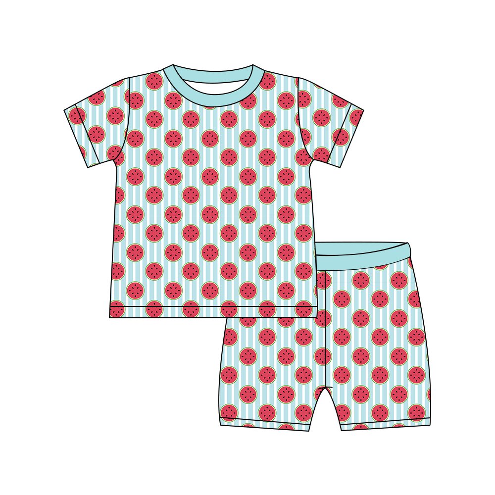 Animals bear Organic Cotton bamboo newborn clothes Custom Label baby bamboo romper with solid footie