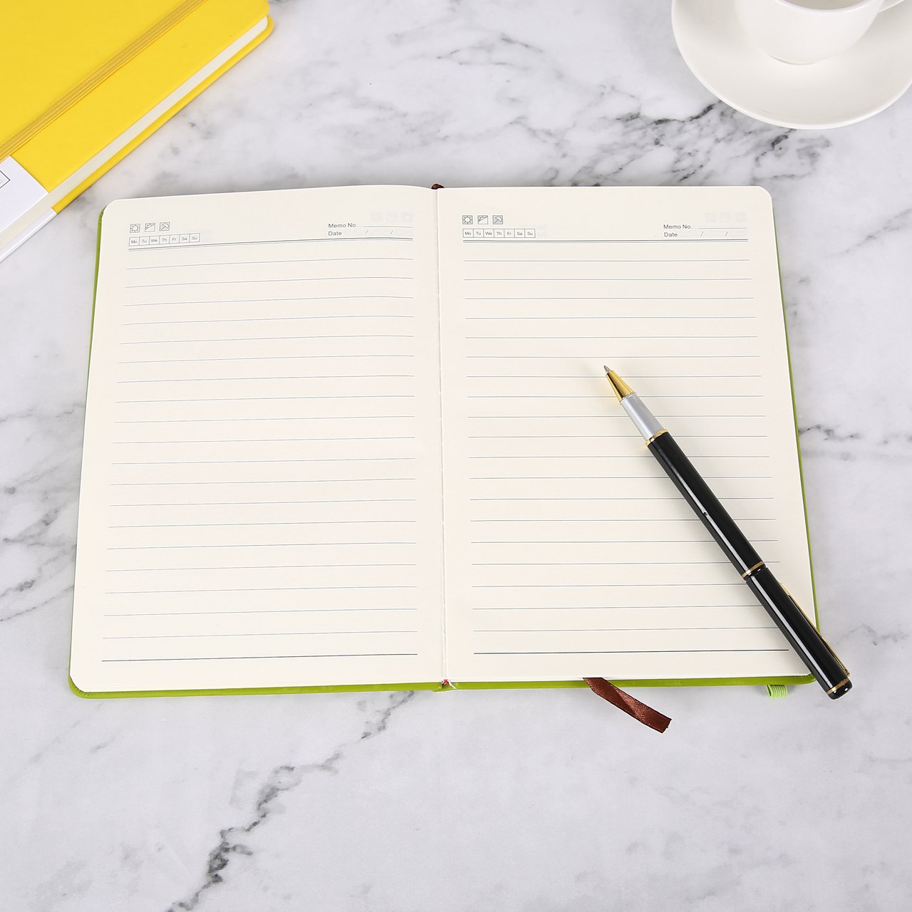 Diary Custom Hardcover Custom Notebook A5 School Supplies Fancy Diary Diary Planner Good Quality Wholesale Cheap Linen Leather