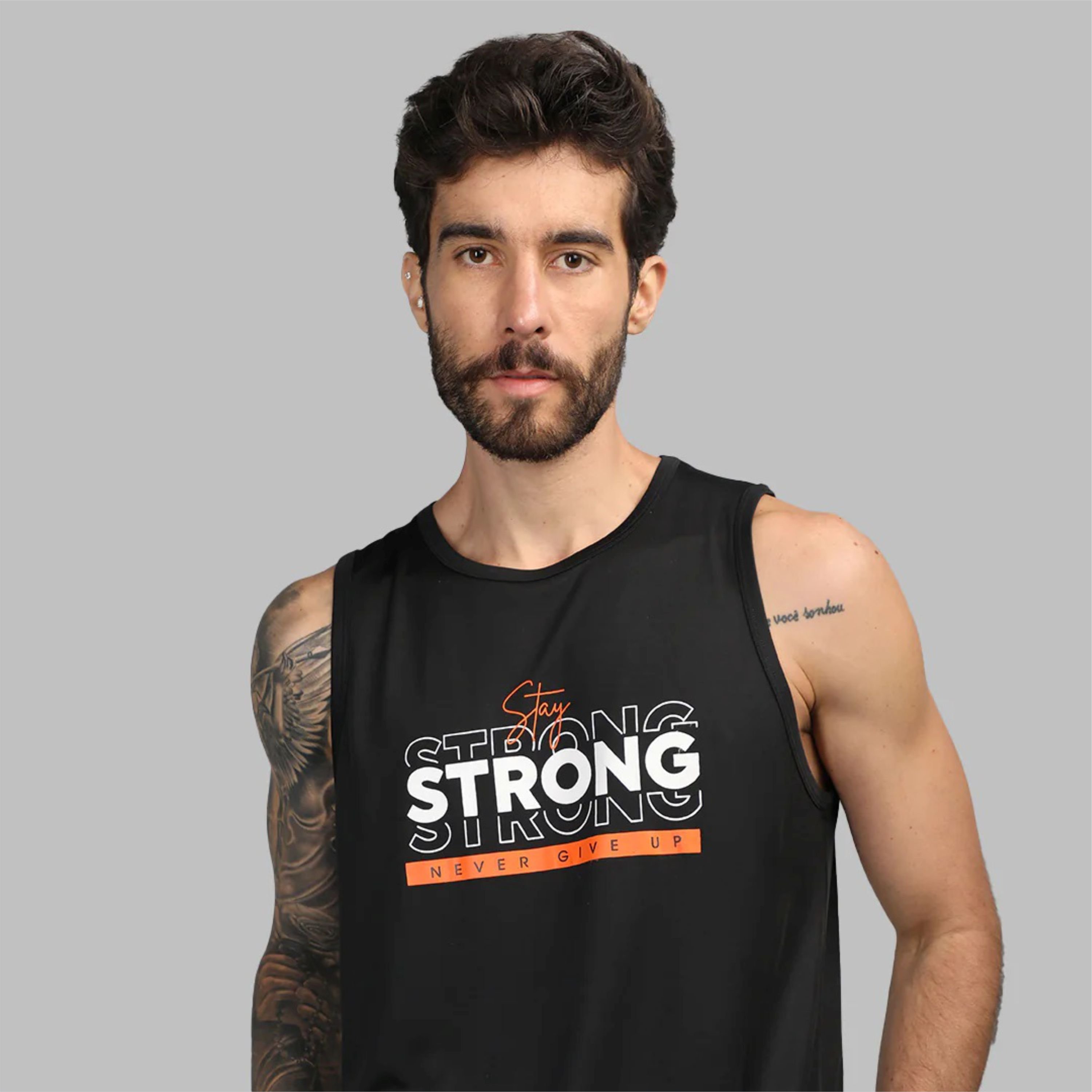 Comfortable and Stylish Mens Gym Tank Top - Perfect for Workouts, Running, and Fitness Activities - High-Quality Fabrics