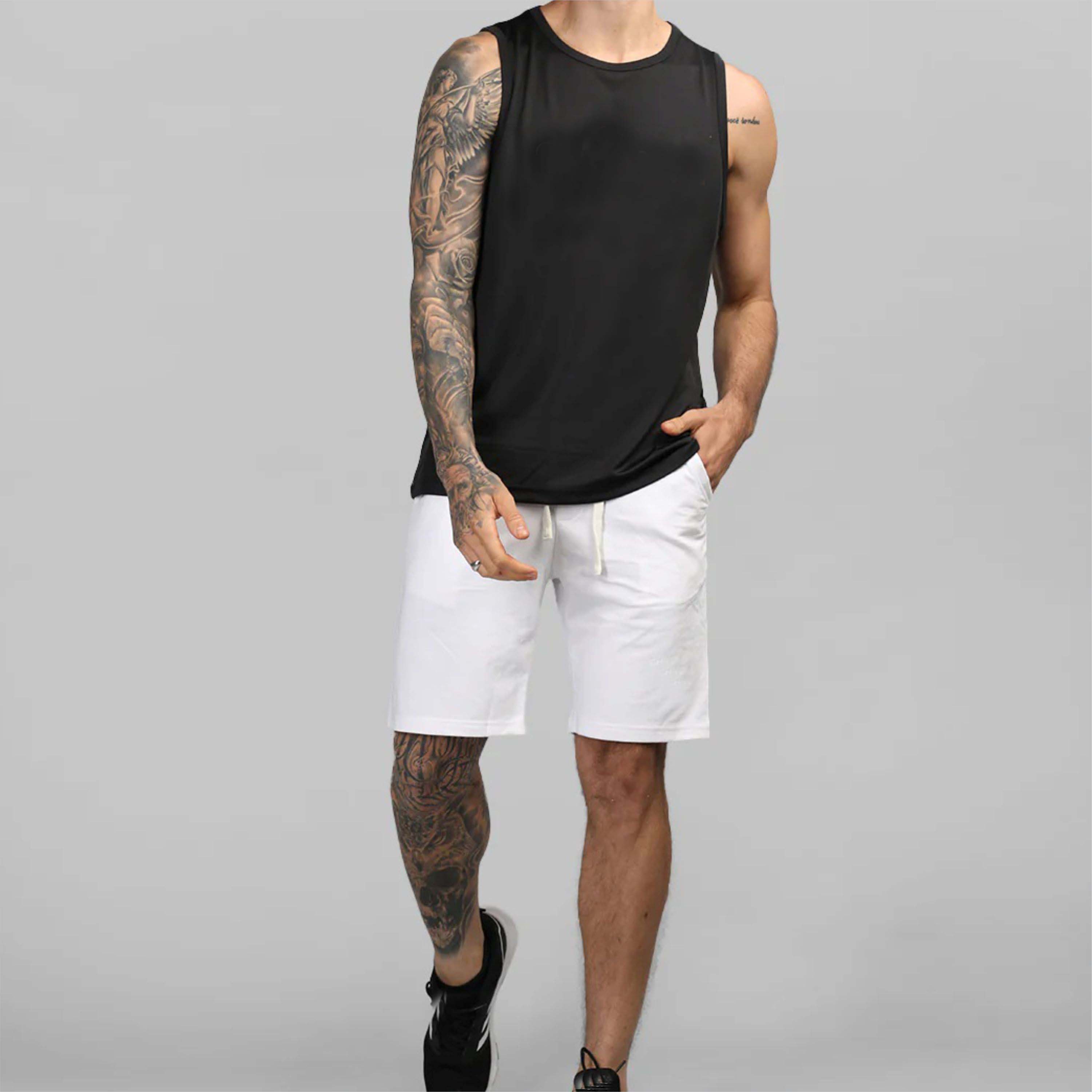 Comfortable and Stylish Mens Gym Tank Top - Perfect for Workouts, Running, and Fitness Activities - High-Quality Fabrics