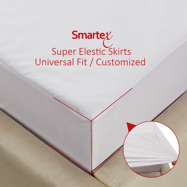 100% Waterproof Bamboo Fabric Mattress Protector Breathable Bed Cover and Fitted Sheets for Home Use Ultrasoft