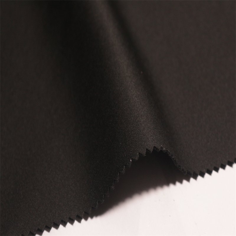 PW7/R5KR7-1 REC recycle poly pongee for outdoor jacket 100% recycle poly mechanical stretch 2/2 twill fabric