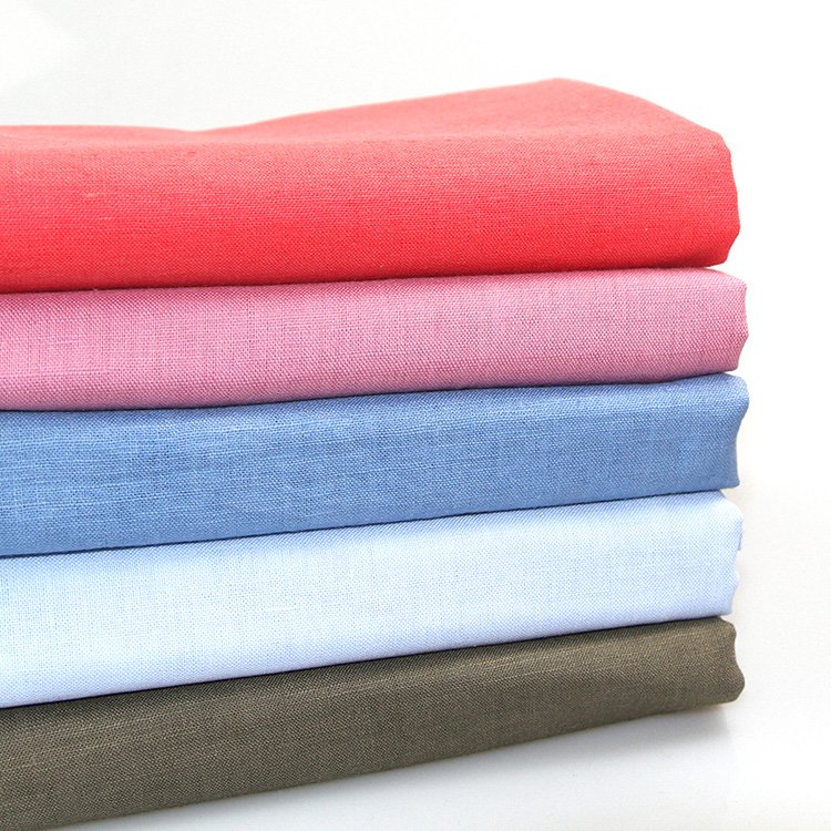 wholesale 100% linen fabric natural irish linen fabric Plain Dyed Plain Woven Linen Cotton Fabric
