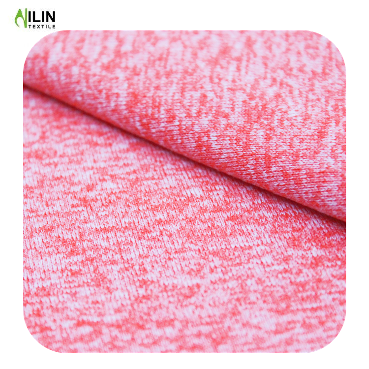 100% polyester cationic one side brush fleece fabric for women