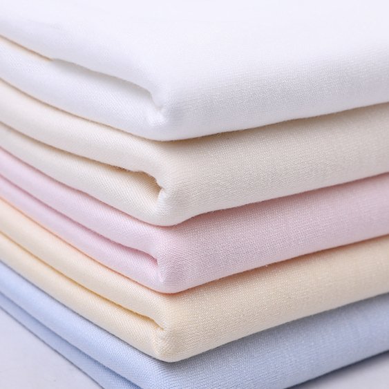 Custom Eco Friendly 95 Bamboo 5 Spandex Fabric Soft Breathable Bamboo Viscose Rayon Fabric