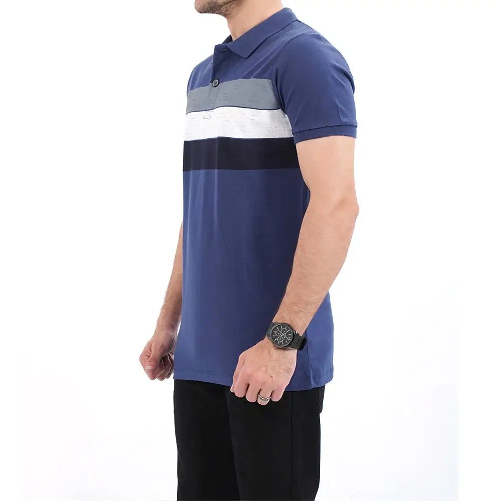 Low MOQ Short Sleeve Men Polo Shirts For Street Wear OEM Service Polo Shirts In Spring And Summer Season Wear