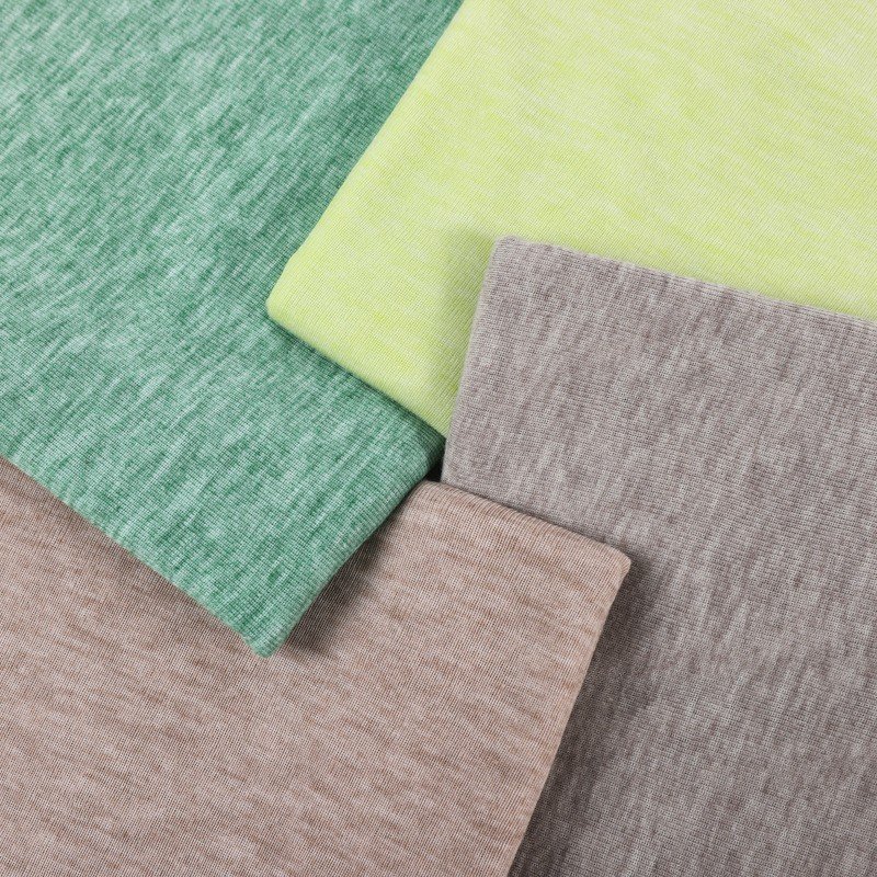 95% Organic Bamboo & 5% Spandex Eco-Friendly Stretch T-Shirt Single Jersey Fabric with Interlock Style Dresses Clothes Underwear