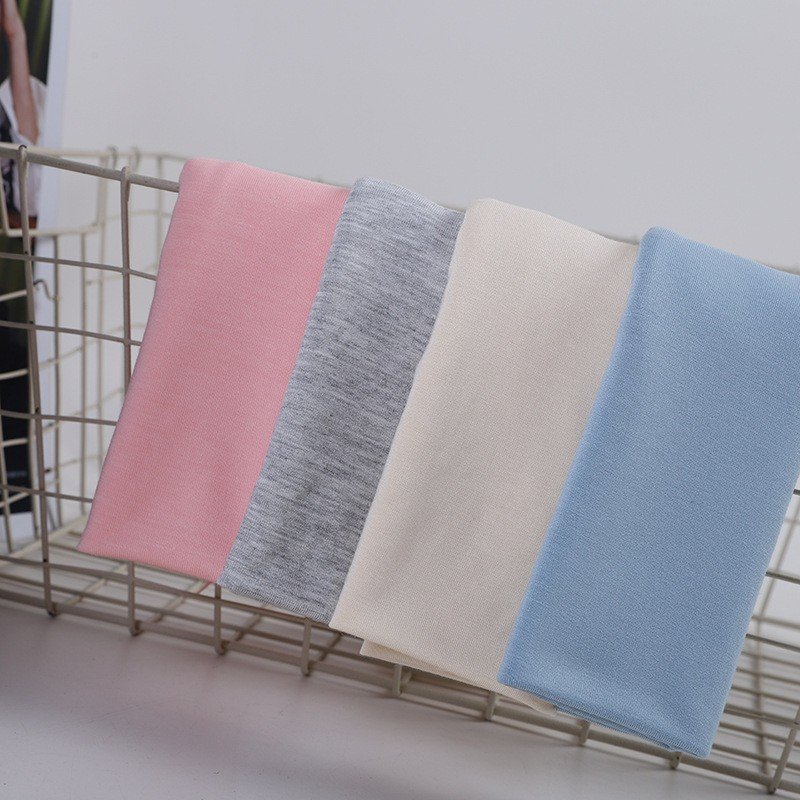 95% Organic Bamboo & 5% Spandex Eco-Friendly Stretch T-Shirt Single Jersey Fabric with Interlock Style Dresses Clothes Underwear