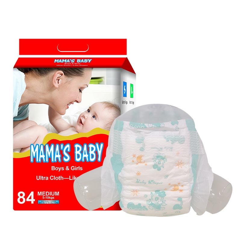 Private Label First Grade Organic Cotton Budget Baby Diaper Disposal Big Elastic Premature Newborn Size 0 Dry Diapers