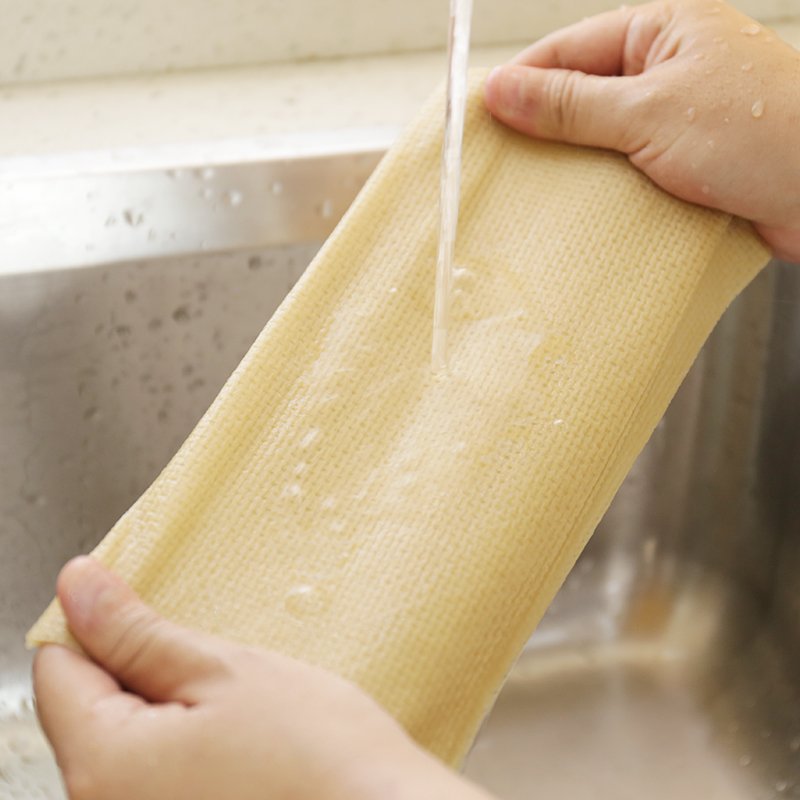 Reusable Eco-friendly Bamboo Kitchen Towels Disposable dish cloth Household Cleaning Cloths