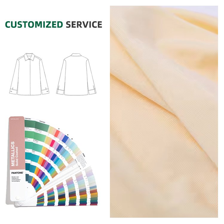 Wholesale Custom Eco-friendly 25% Cotton 70% Bamboo Shirt 5% Spandex Fabric Roll Bamboo Fabric for Clothes