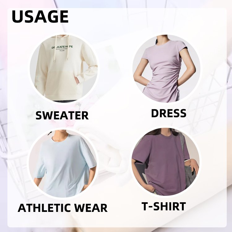 Wholesale Custom Eco-friendly 25% Cotton 70% Bamboo Shirt 5% Spandex Fabric Roll Bamboo Fabric for Clothes