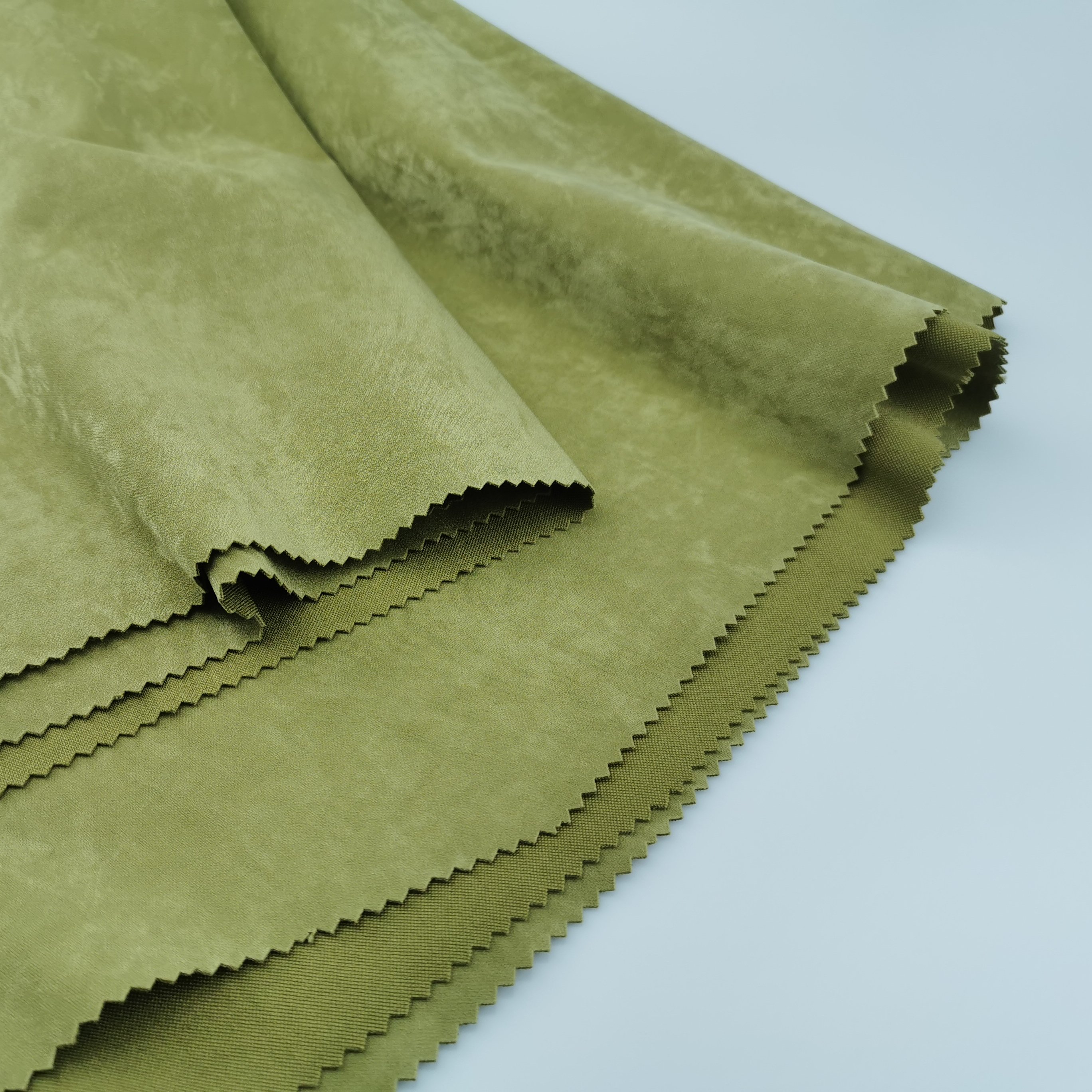 Good touch Fabric microfiber wholesale,suede bonded faux fur fabrics,faux suede fabrics