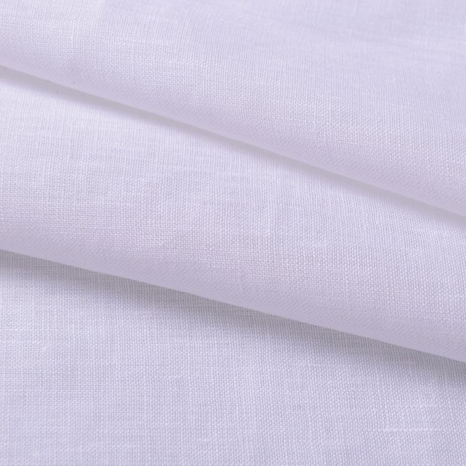 100% French linen fabric plain dyed woven pure linen 17*21 48*55 130 gsm weight for women shirt