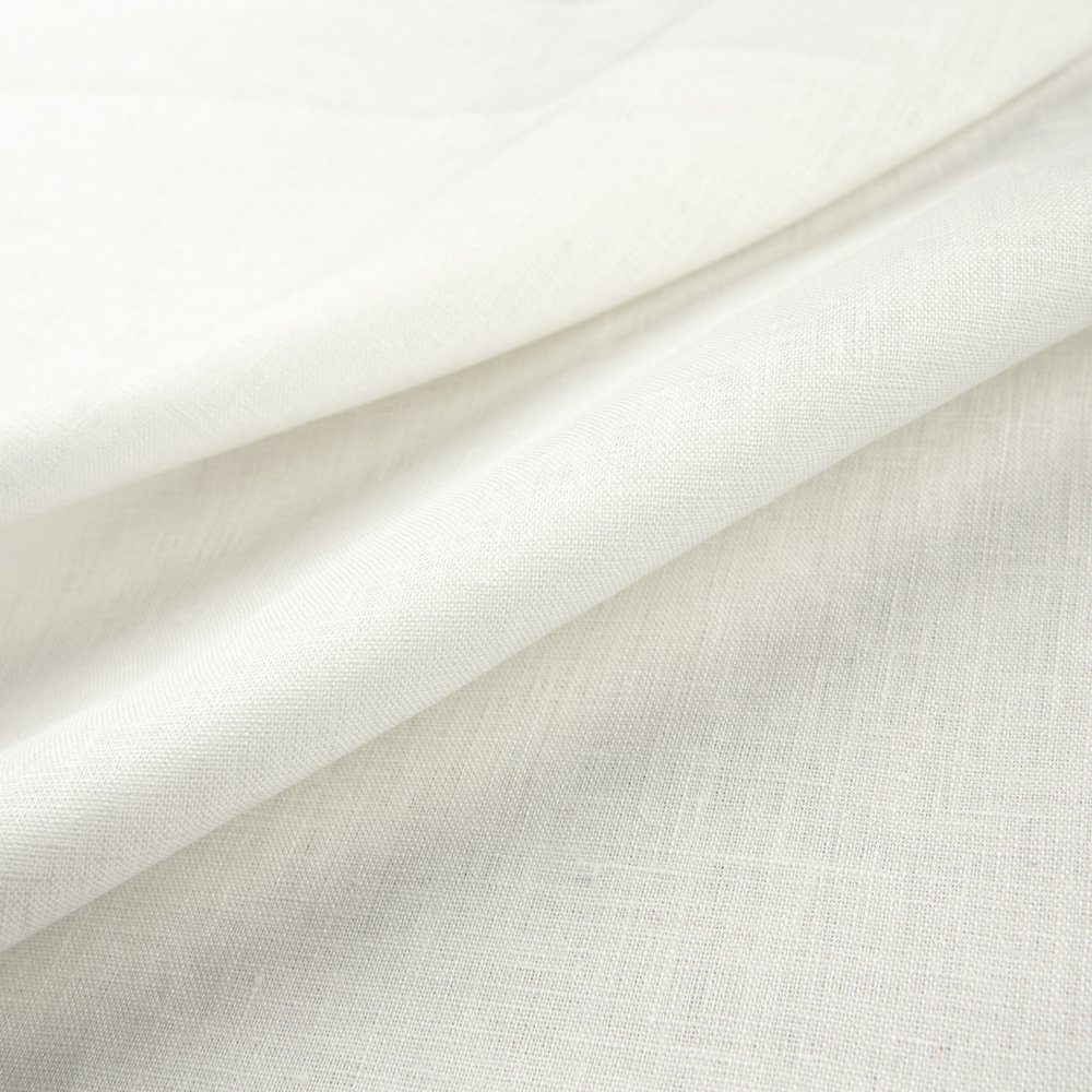PFD 185 GSM 100% linen woven not softened fabric high quality wholesale fabric roll for clothes breathable fabric