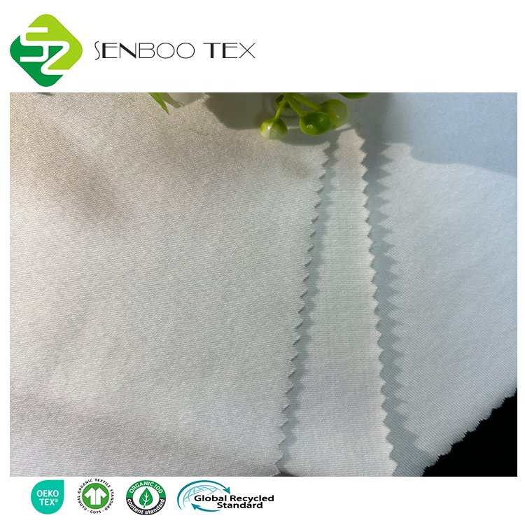 Wholesale Custom Dye Interlock Fabric Bamboo Cotton Heavyweight 410gsm Organic Breathable Knitted Fabric for Hoodie