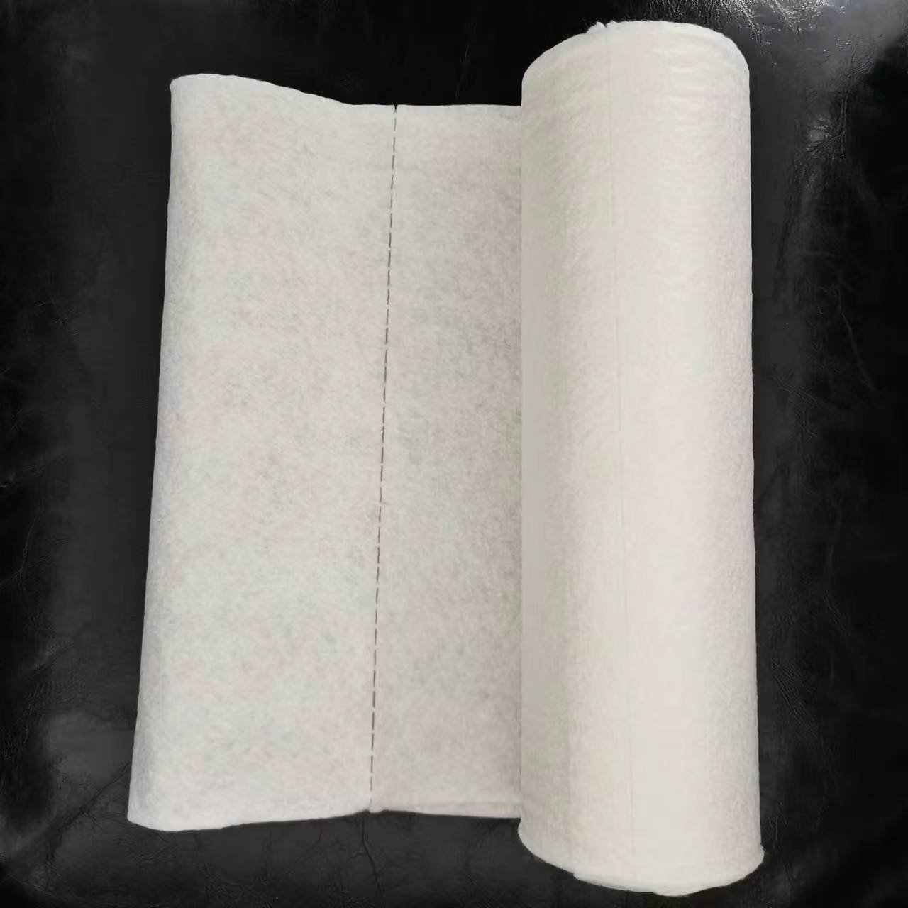 100% viscose needle punched nonwoven fabrics printed 90gsm