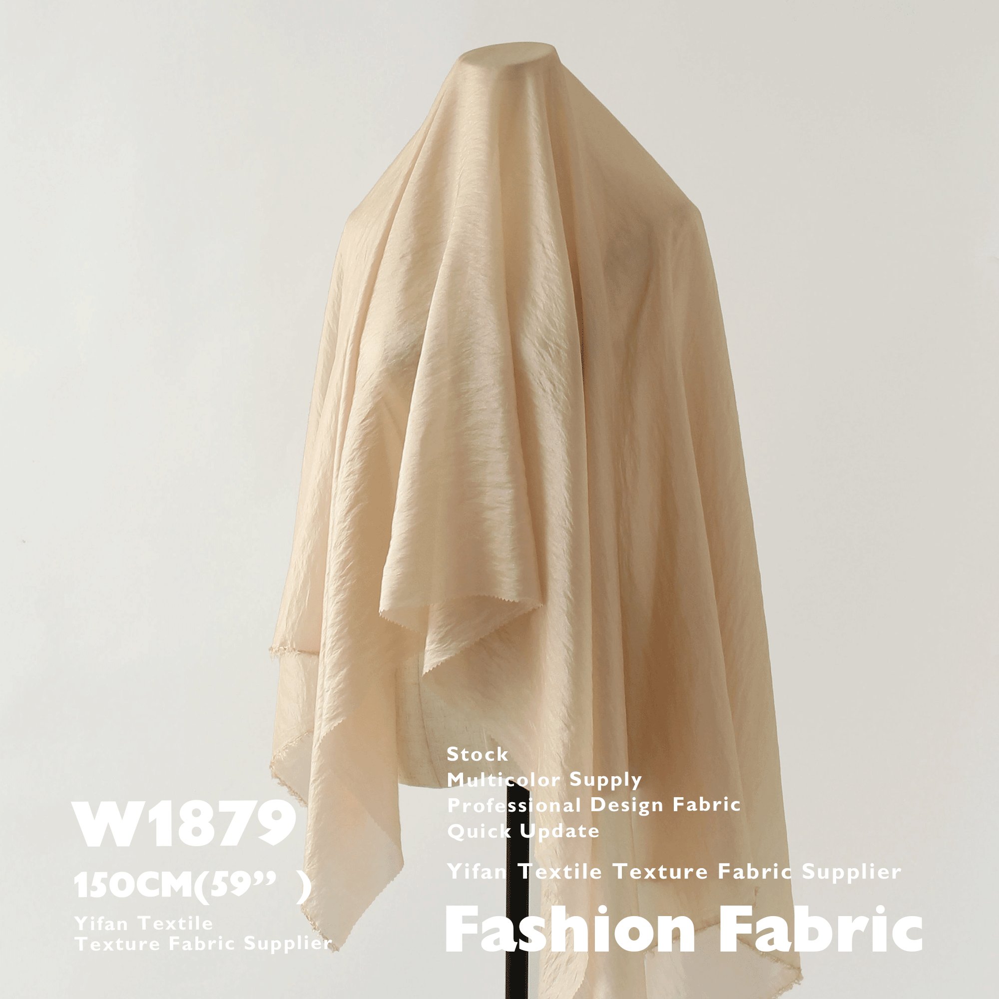 100% Polyester Fabric Fabrics For Clothing In Stock Chiffon Fabric By Meters
