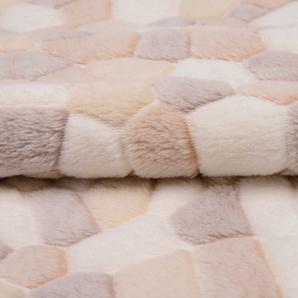Custom Super Soft 100% Polyester Double Sided Flannel Fleece Fabric for Blanket Baby Pajamas Lining Bedding Home Textile
