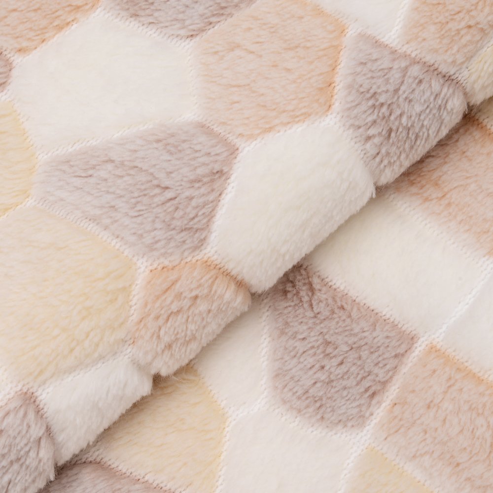 Custom Super Soft 100% Polyester Double Sided Flannel Fleece Fabric for Blanket Baby Pajamas Lining Bedding Home Textile