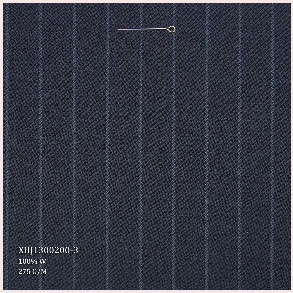 New Arrival 100% Merino Wool Suiting Fabric Worsted Wool Fabric for Tailored Woolen Suit Fabric for Men's Suits