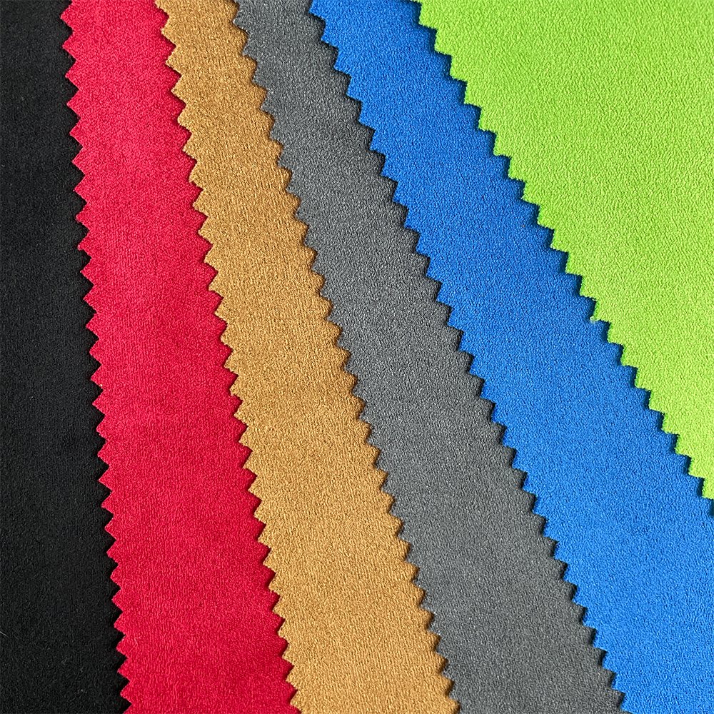 Factory Direct Customized 100% Polyester Fabric 200GSM Weft Suede in Different Styles Knitted and Woven Techniques