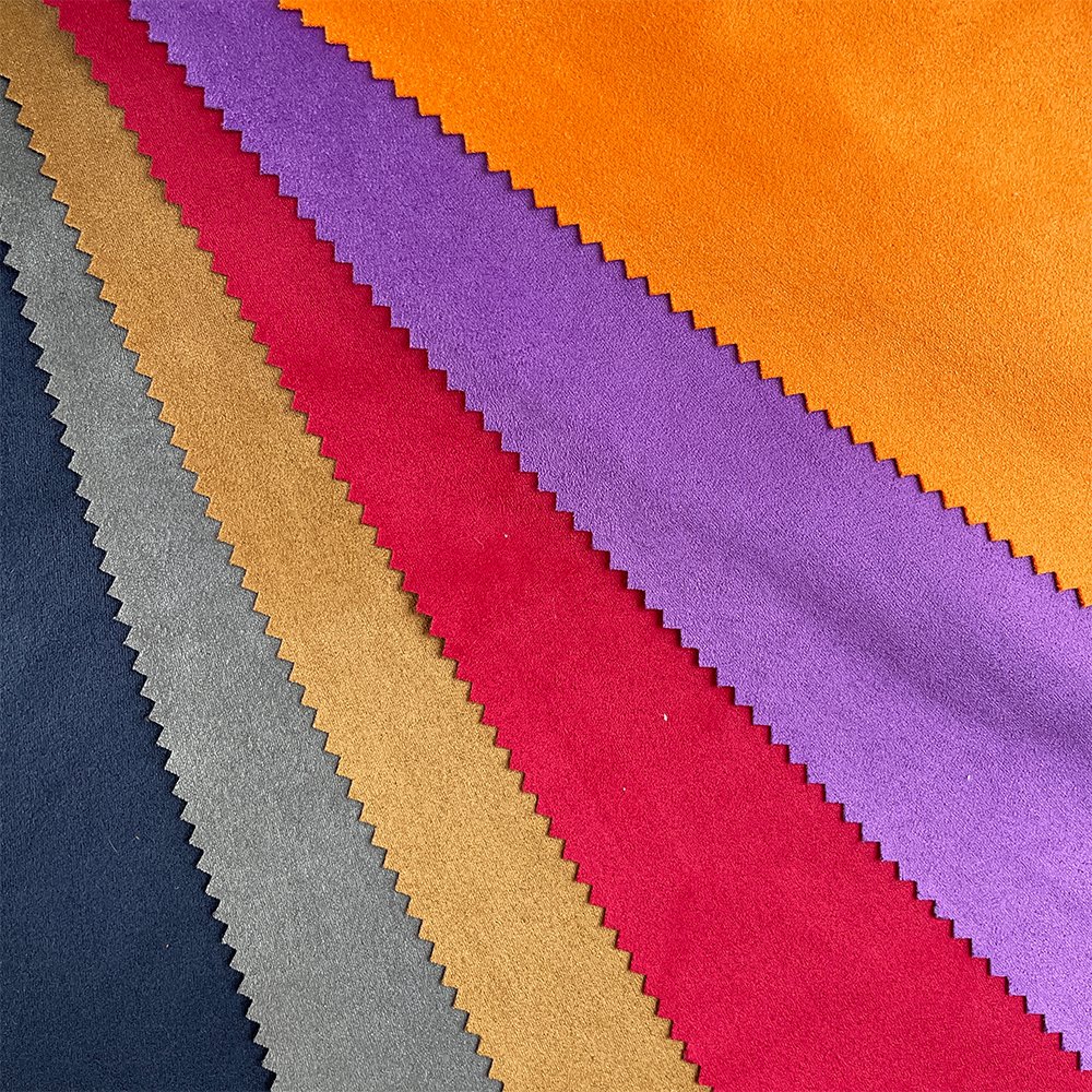 Factory Direct Customized 100% Polyester Fabric 200GSM Weft Suede in Different Styles Knitted and Woven Techniques