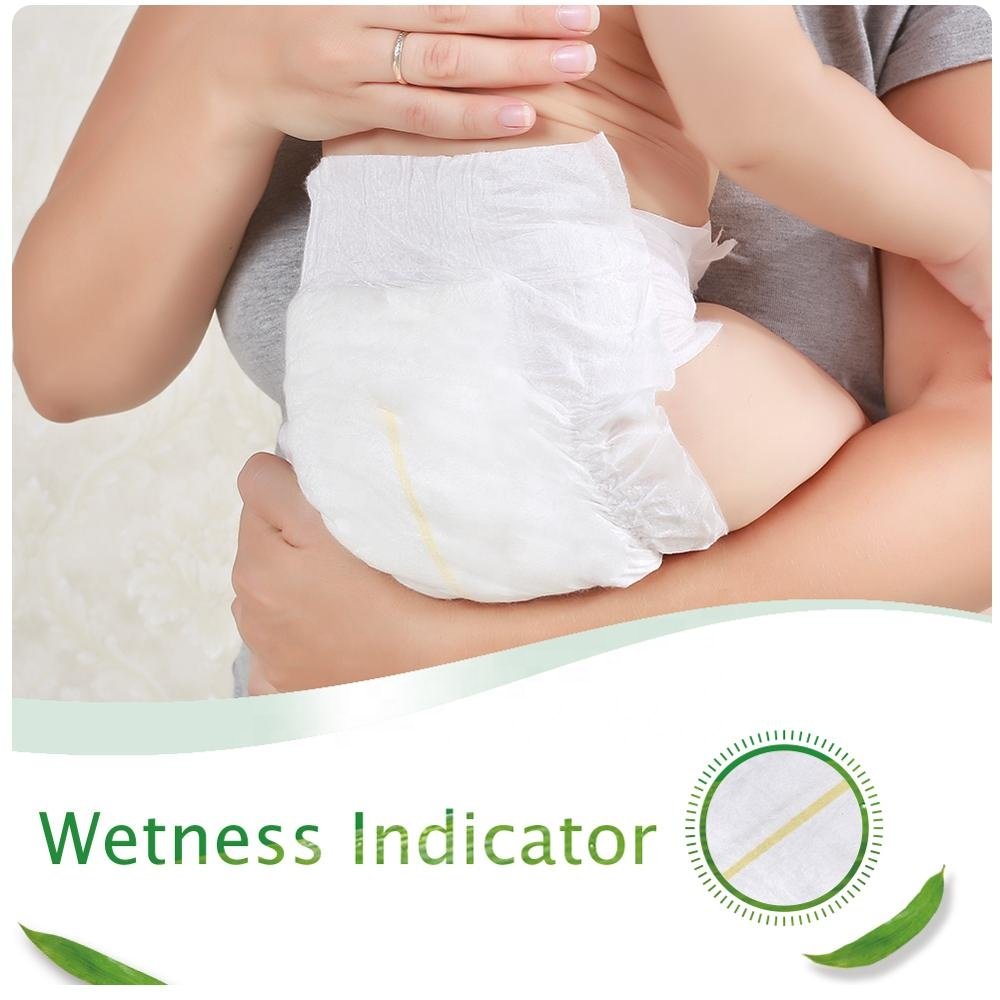 ECO BOOM organic disposable bamboo eco friendly biodegradable diapers baby nappies of super soft
