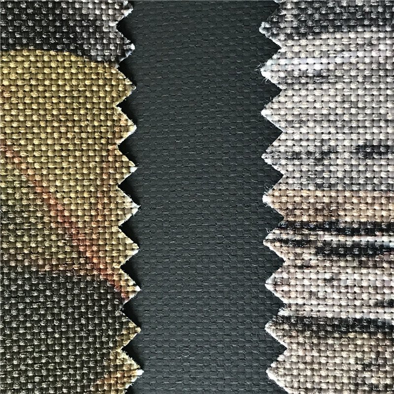 PX9/ZEORO 270gsm 600D/72T Poly oxford PU black coating fabric for Flame retardant workwear